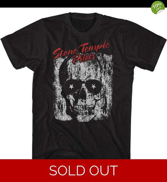 Stone Temple Pilots - Skull Sunglasses T-Shirt